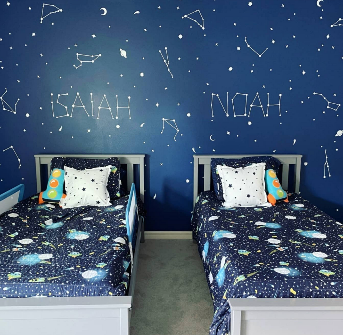 Space Custom Name Wall Decals & Constellation