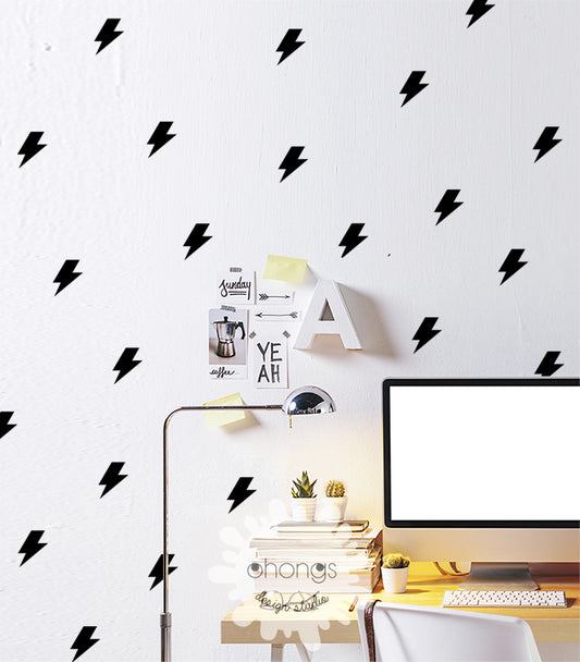 Lightning Wall Decals